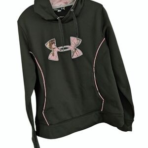 Under Armour Storm Big Logo Hoodie Sweatshirt - Blue - XXL